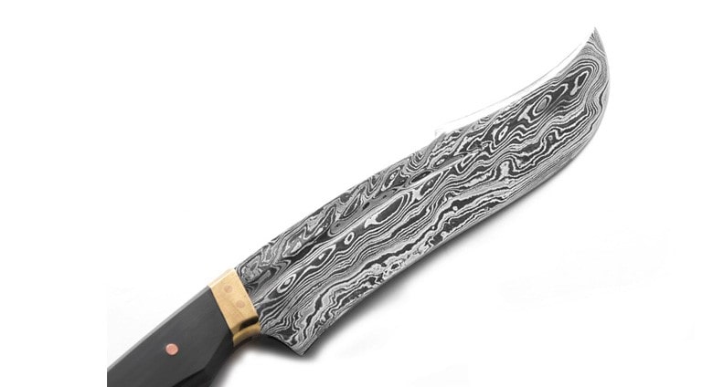 ساخت چاقوی از جنس فولاد دمشقی